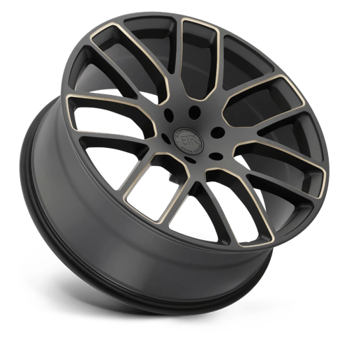 Black Rhino Hard Alloys KUNENE MATTE BLACK W/ DARK TINT MILLED SPOKES