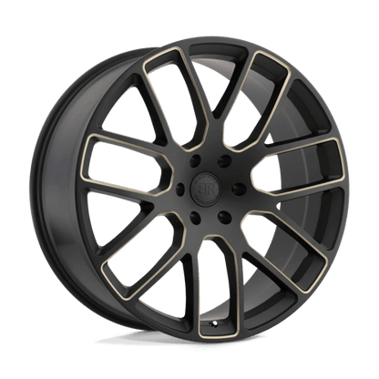 Black Rhino Hard Alloys KUNENE MATTE BLACK W/ DARK TINT MILLED SPOKES