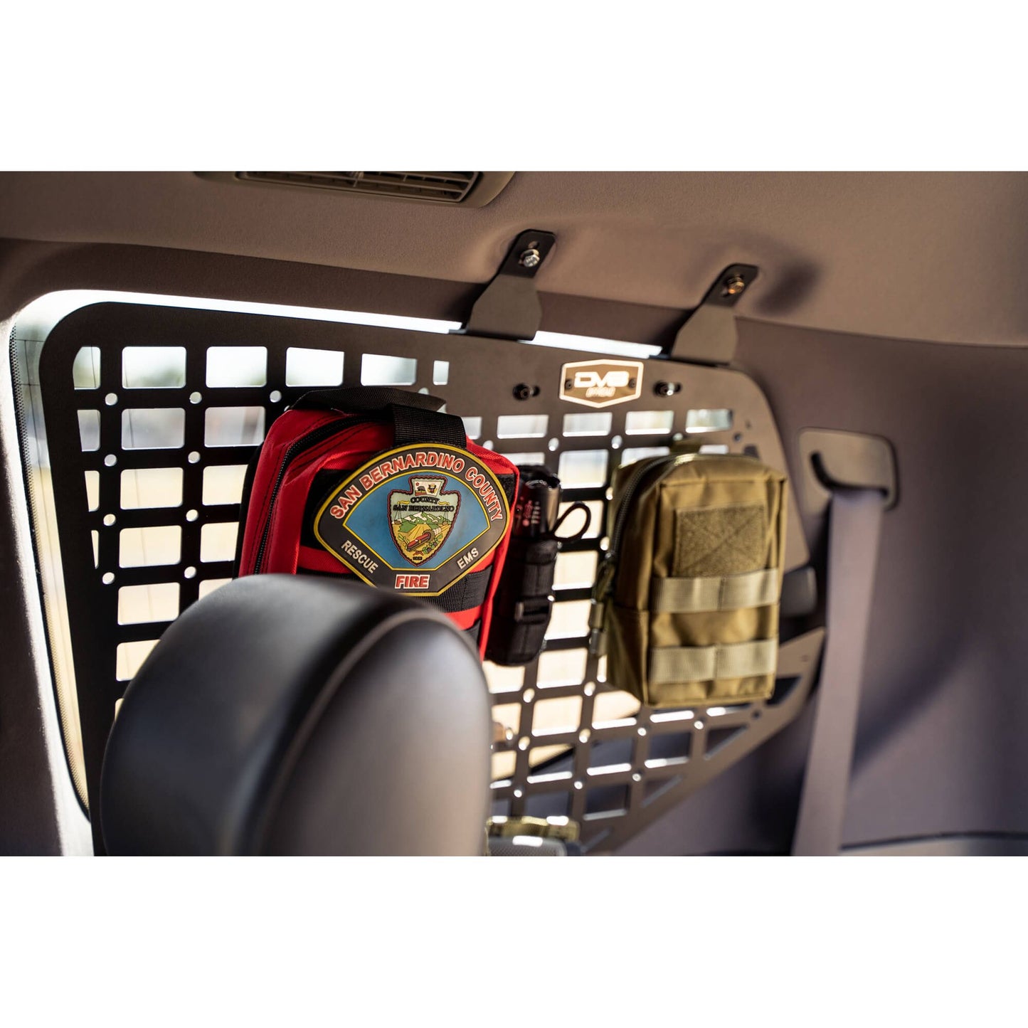 DV8 Off-Road 2003-2009 Lexus GX 470 | Rear Window Molle Storage Panels C3| MPGX-01