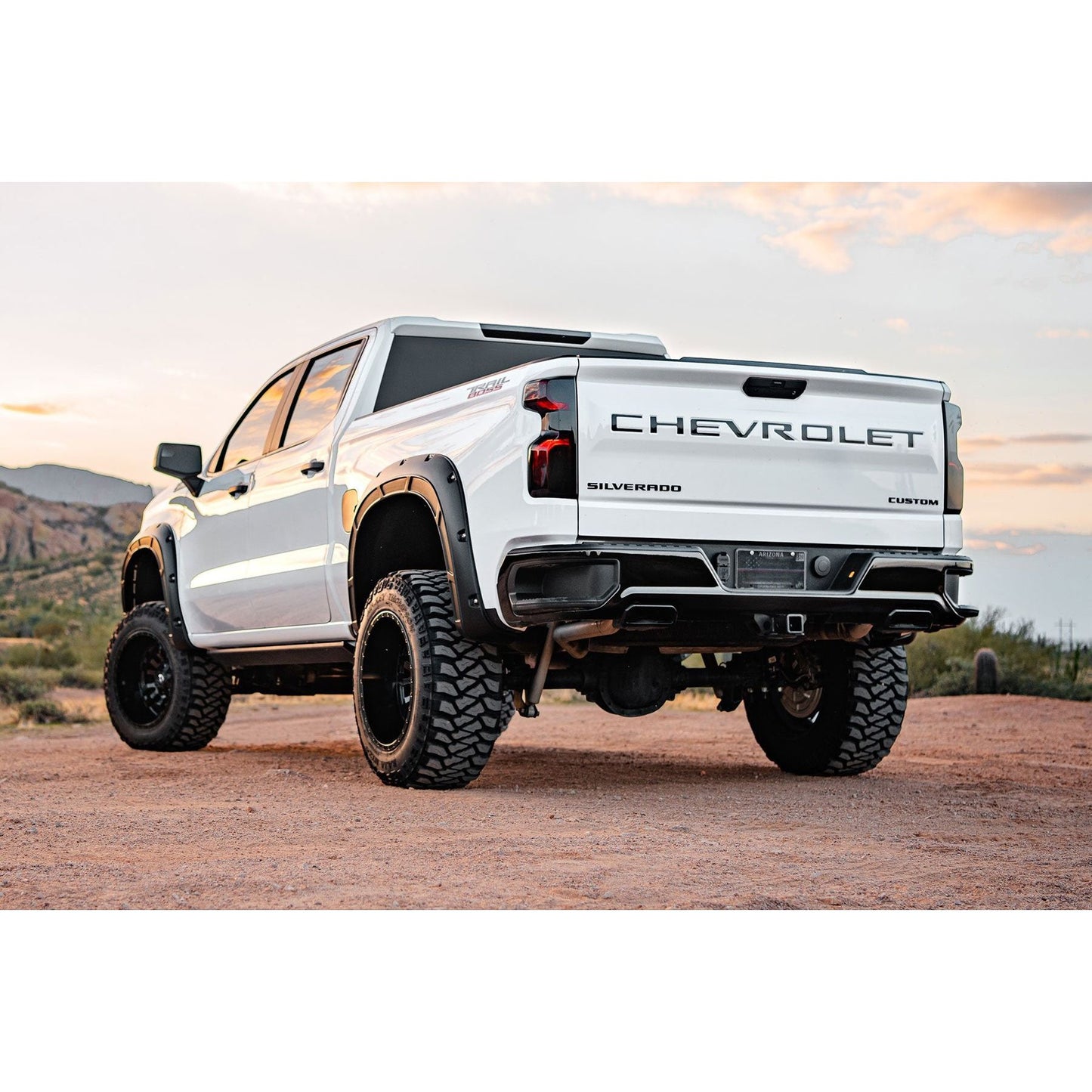 Rough Country G2X | Deep Mahogany Fender Flares I A-C12211-G2X
