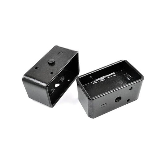 ROUGH COUNTRY Lift Block Kit | Pair | 3 Inch | Multiple Makes & Models (Chevy/GMC/Toyota) | 6594