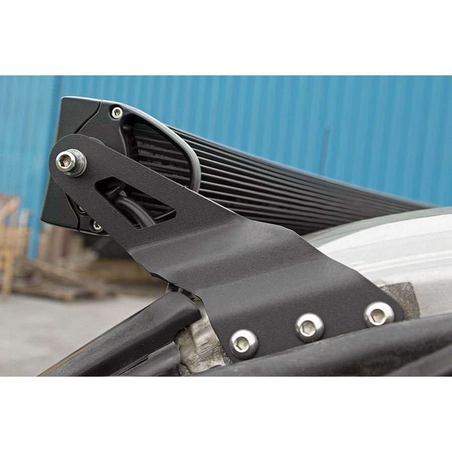 ROUGH COUNTRY LED Light Mounts | Upper Windshield | 54" Curved | Chevy/GMC 1500 (99-06 & Classic) | 70539