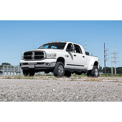 ROUGH COUNTRY LED Light Kit | Bumper Mount | 20" Black Single Row | White DRL | Ram 2500/3500 (10-18) | 70568BLDRL