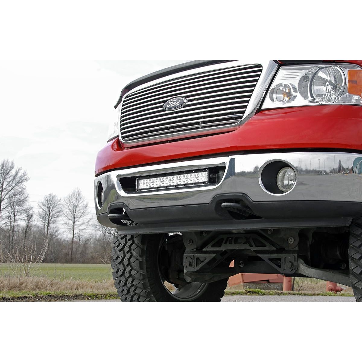 ROUGH COUNTRY LED Light Mount | Bumper | 20" | Ford F-150 2WD/4WD (2006-2008) | 70527