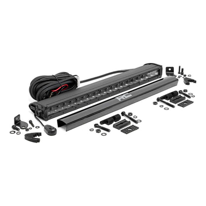 ROUGH COUNTRY 20 Inch Black Series LED Light Bar | Single Row | 70720BL