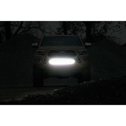 ROUGH COUNTRY 30 Inch Black Series LED Light Bar | Single Row | 70730BL