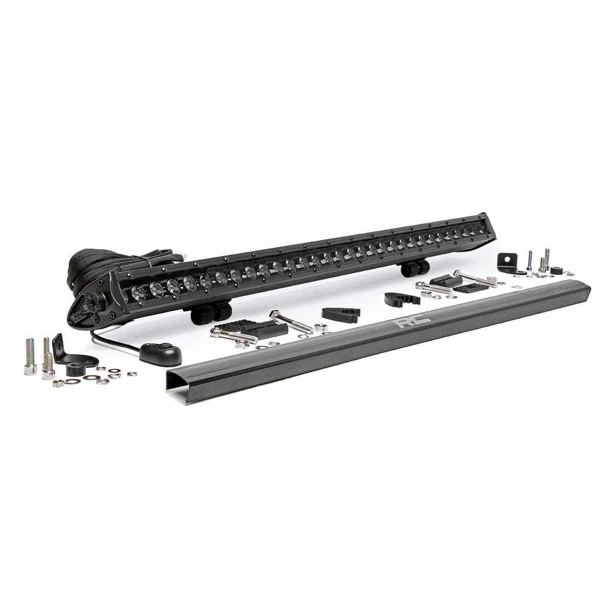 ROUGH COUNTRY 30 Inch Black Series LED Light Bar | Single Row | 70730BL