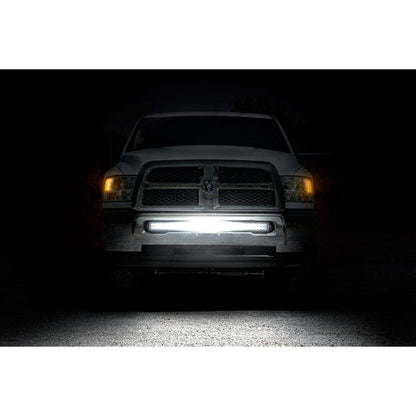 ROUGH COUNTRY LED Light Kit | Bumper Mount | 40" Black Dual Row | Ram 2500/3500 4WD (10-18) | 70570B