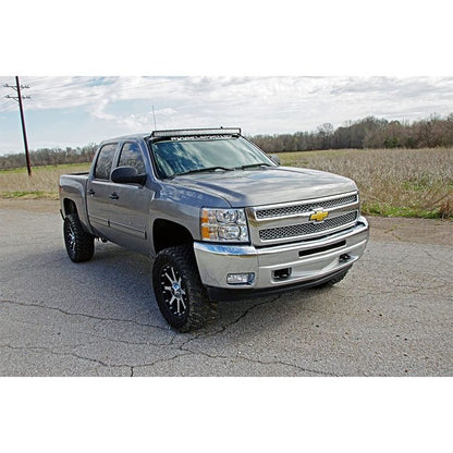 ROUGH COUNTRY LED Light Mount | Upper Windshield | 50" Curved | Chevy/GMC 1500/1500 SUV/2500HD/3500HD (07-14) | 70507