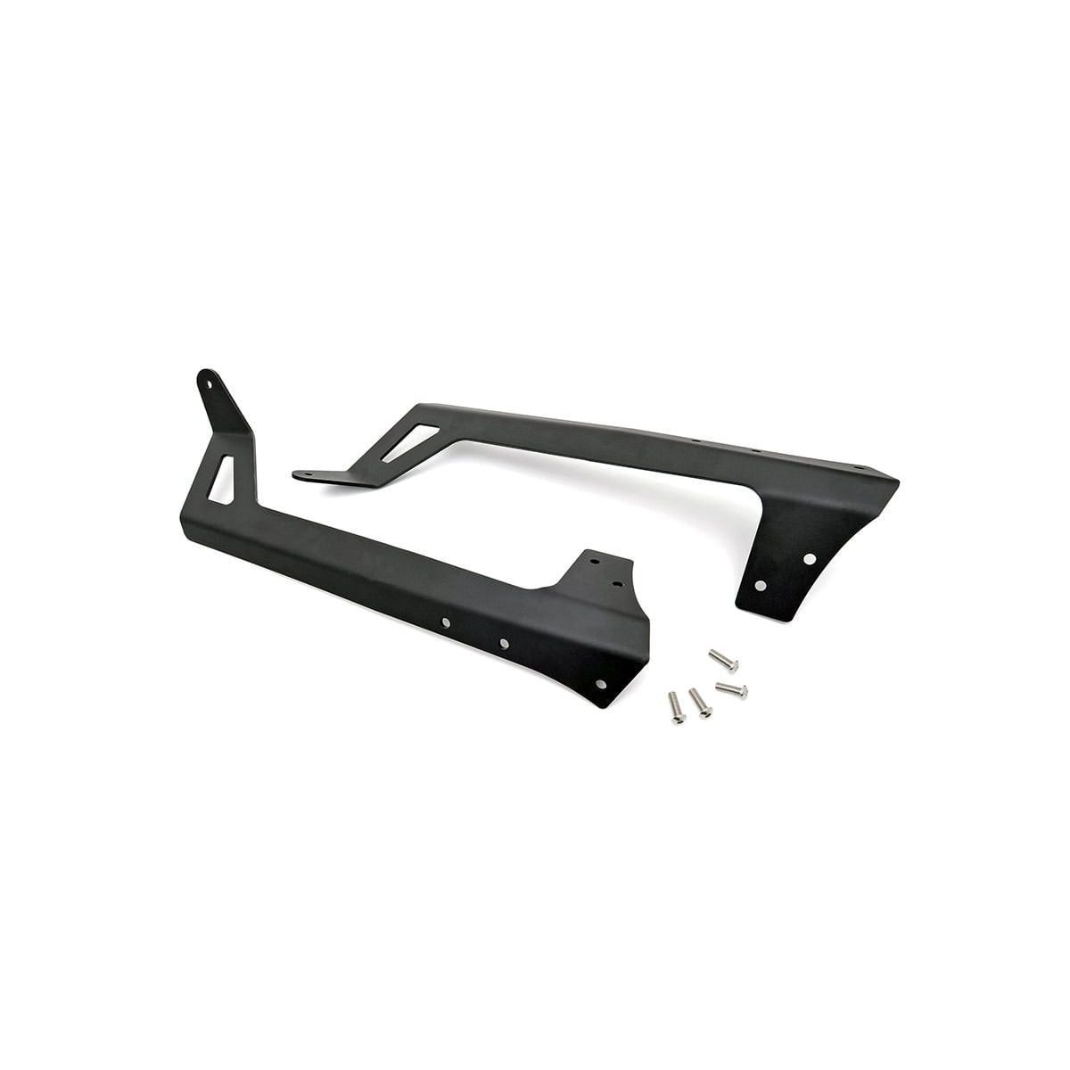 ROUGH COUNTRY LED Light Mounts | Upper Windshield | 50" | Jeep Wrangler JK/Wrangler Unlimited (07-18) | 70504