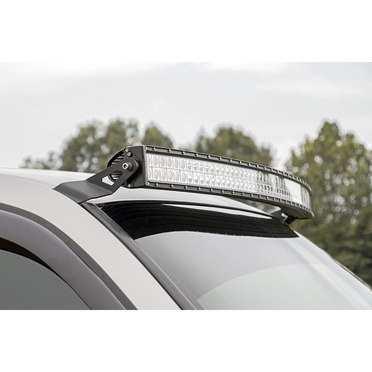 ROUGH COUNTRY LED Light Mounts | Upper Windshield | 54" Curved | Chevy/GMC 1500 (99-06 & Classic) | 70539