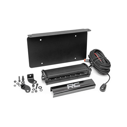 ROUGH COUNTRY LED Light Kit | License Plate Mount | 8" Single Row Black Series | 70183