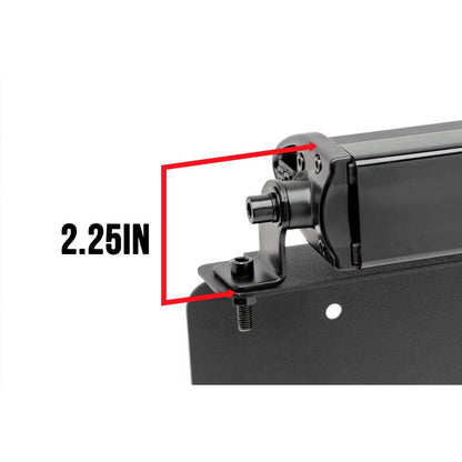 ROUGH COUNTRY LED Light Kit | License Plate Mount | 8" Single Row Black Series | 70183