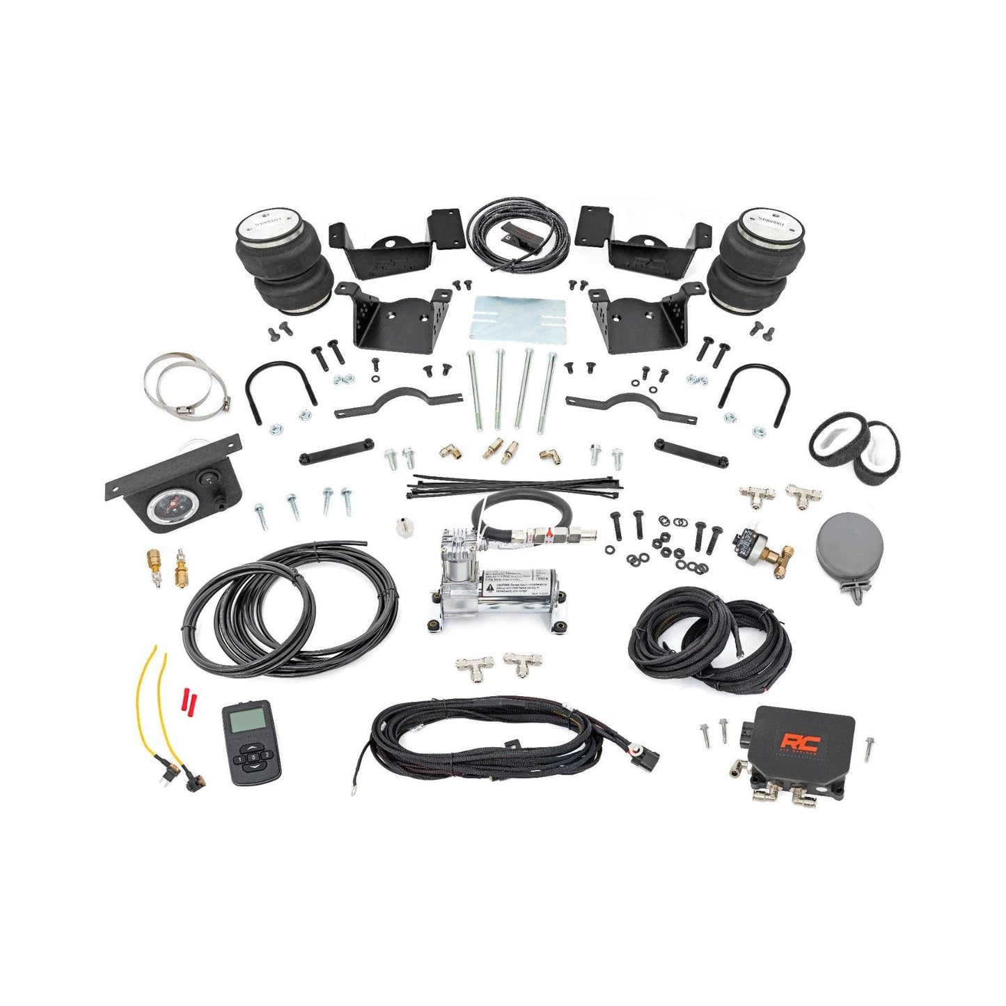 Rough Country with Onboard Air Compressor & Wireless Remote Air Spring Kit I 10034WC