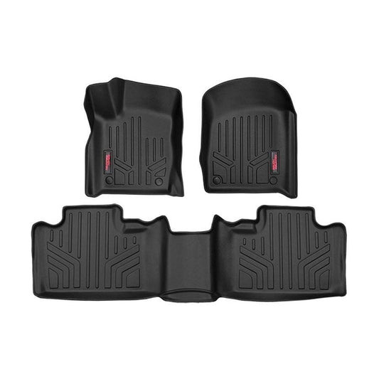 ROUGH COUNTRY Floor Mats | Front and Rear | Jeep Grand Cherokee 2WD/4WD (2013-2020) | M-60300