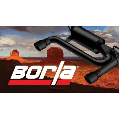 BORLA 2018-2024 Jeep Wrangler Axle-Back Exhaust System S-Type Part # 11956CB