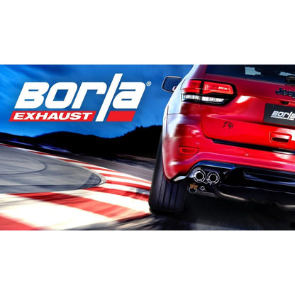 BORLA 2018-2021 Jeep Grand Cherokee Trackhawk Cat-Back Exhaust System S-Type Part # 140755