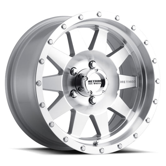 Method Wheels 301
The Standard Machined - Clear Coat