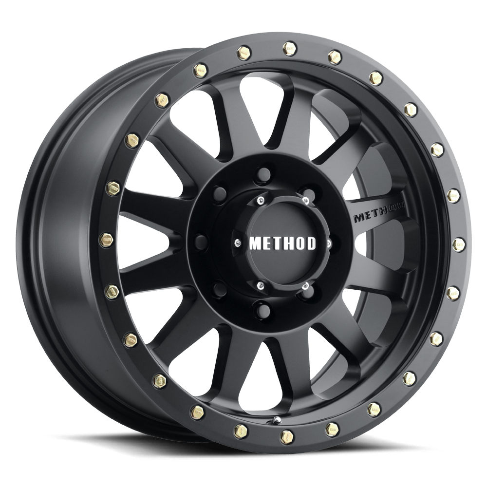 Method Wheels 304
Double Standard Matte Black