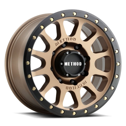 Method Wheels 305-HD
NV Method Bronze® - Matte Black Lip