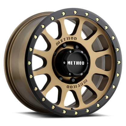 Method Wheels 305
NV Method Bronze® - Matte Black Lip