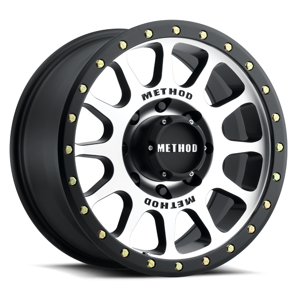 Method Wheels 305
NV Machined - Matte Black Lip
