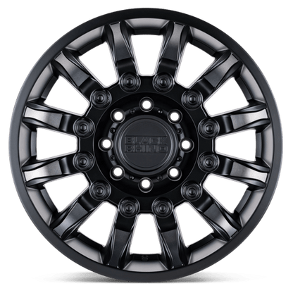 Black Rhino Hard Alloys MISSION MATTE BLACK W/ MACHINED TINTED SPOKES