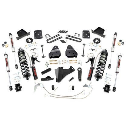 Rough Country V2 Monotube Shocks 4.5 Inch Coilover Conversion Lift Kit I 47858