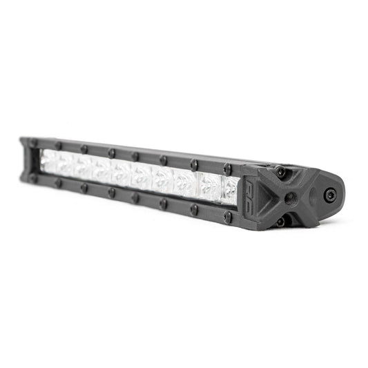 ROUGH COUNTRY 10 Inch Chrome Series LED Light Bar | Slim Line | Pair | 70410A