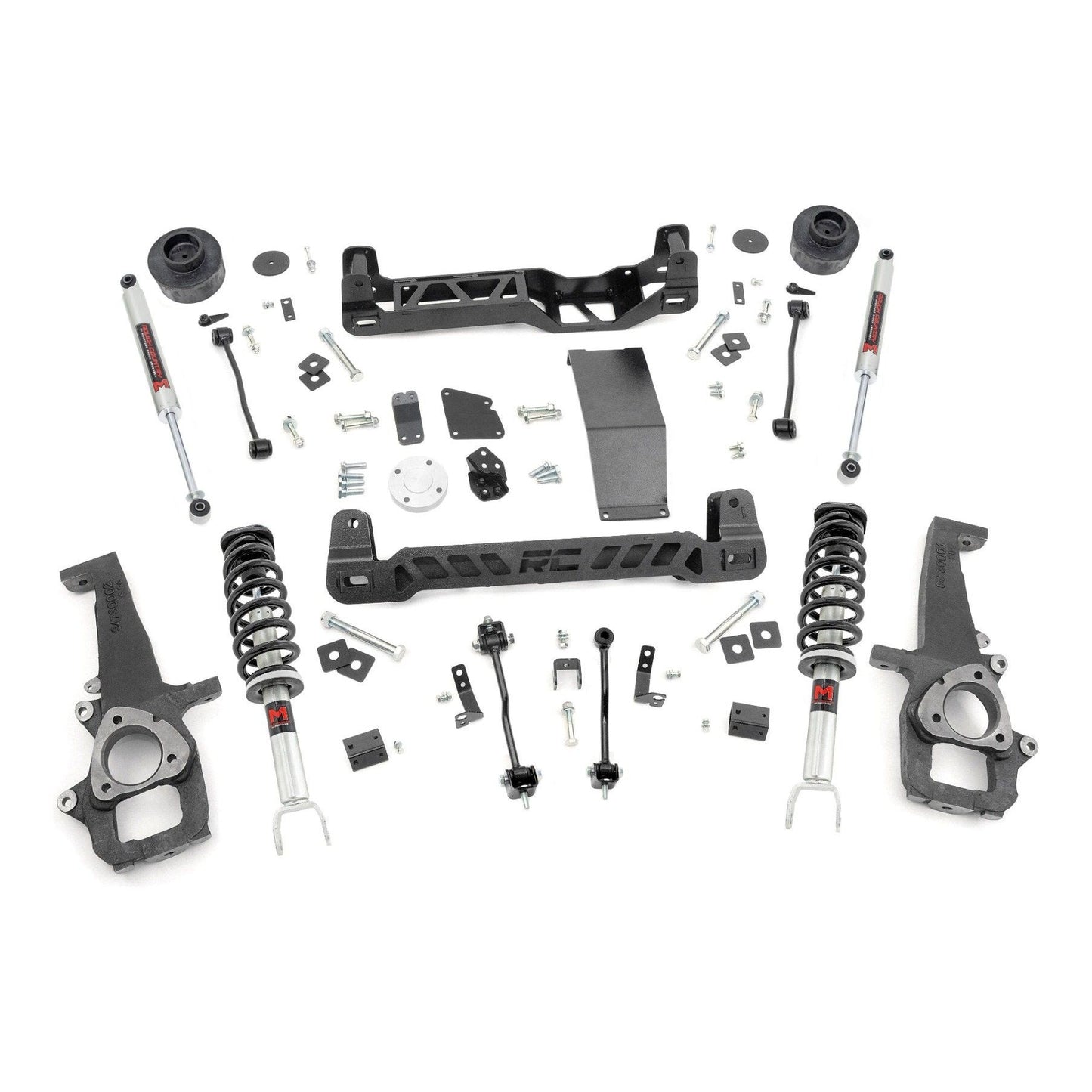 Rough Country M1 Struts w/M1 Rear Shocks 4 Inch Lift Kit I 33340