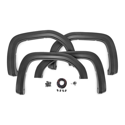 Rough Country Flat Black Fender Flares I S-G11911