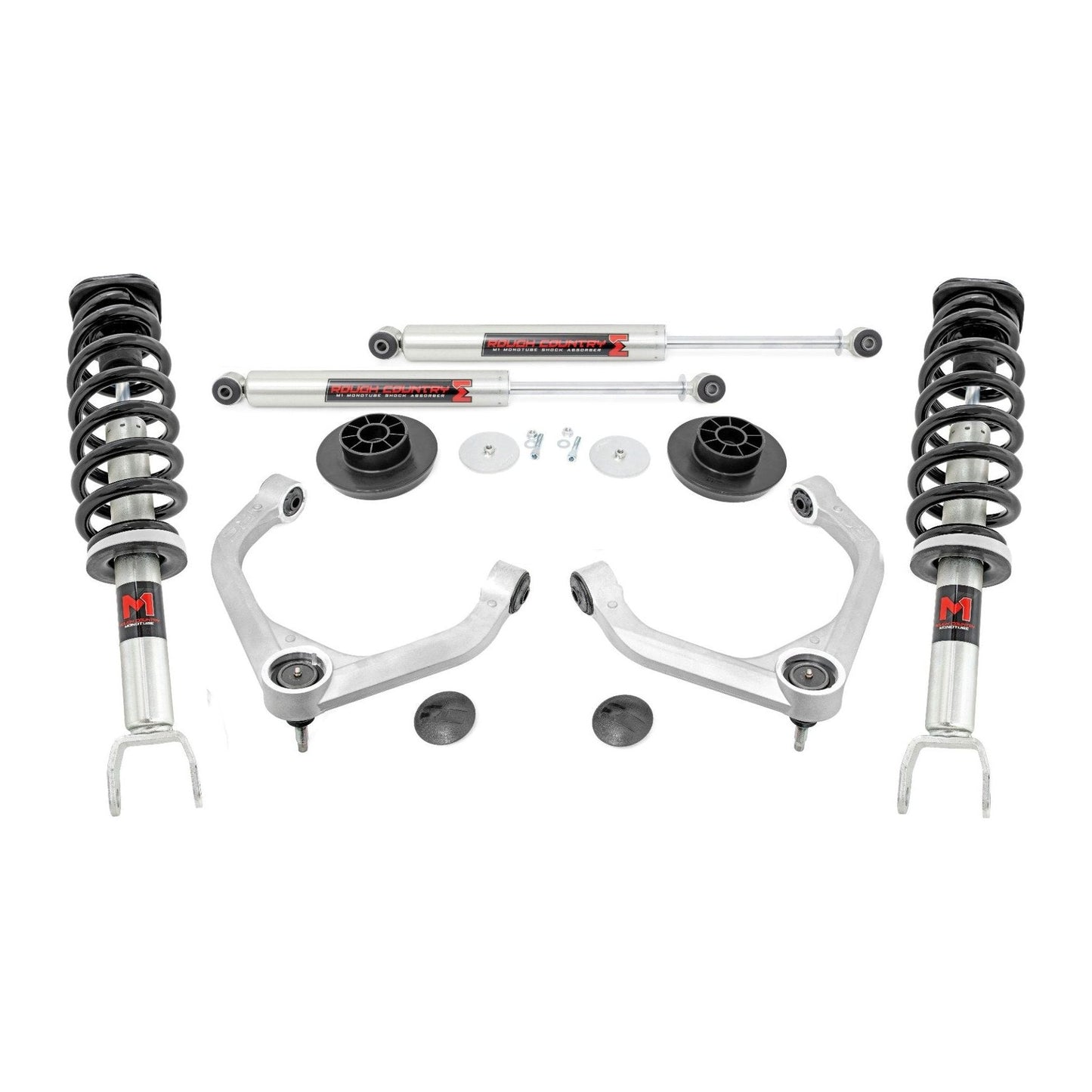 Rough Country M1 Struts w/M1 Rear Shocks 3 Inch Lift Kit I 31240