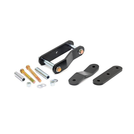 ROUGH COUNTRY Lift Shackles | Rear | 1.5 Inch | Nissan Frontier (05-25)/Xterra (05-15)  | 866