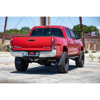 ROUGH COUNTRY 3.5 Inch Lift Kit | Red UCA | Vertex/V2 | Toyota Tacoma 2WD/4WD (2005-2023) | 74257RED