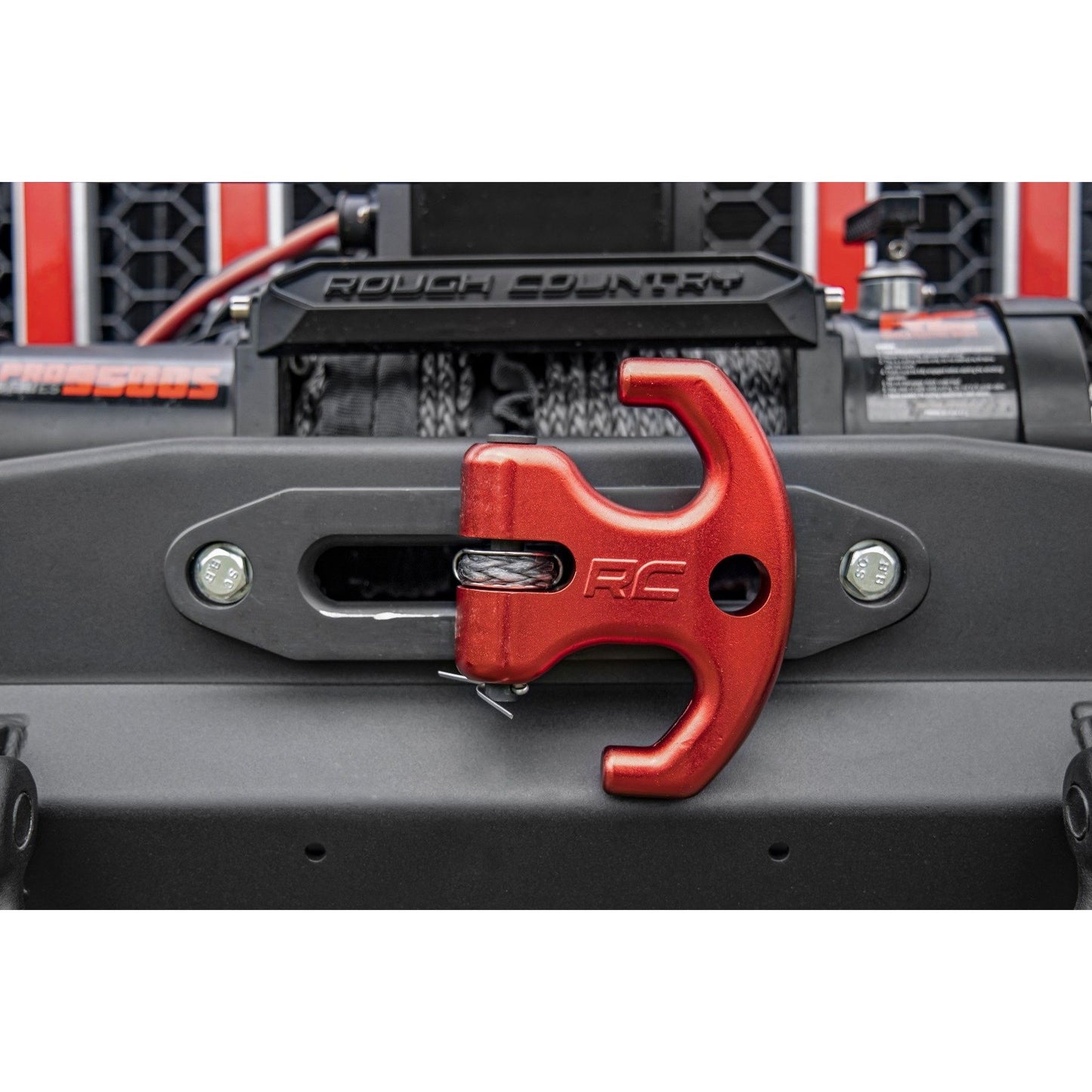 ROUGH COUNTRY Winch Cleat (Red) | RS175R