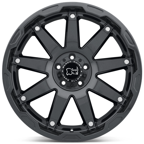 Black Rhino Hard Alloys OCEANO GLOSS GUN BLACK W/ STAINLESS BOLTS