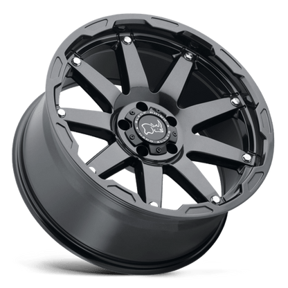 Black Rhino Hard Alloys OCEANO GLOSS GUN BLACK W/ STAINLESS BOLTS