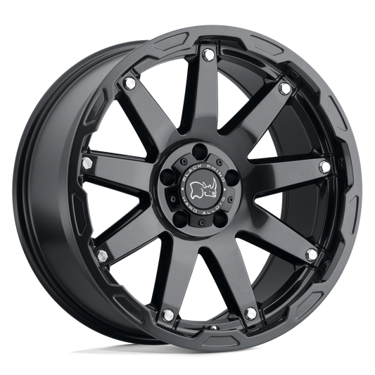 Black Rhino Hard Alloys OCEANO GLOSS GUN BLACK W/ STAINLESS BOLTS