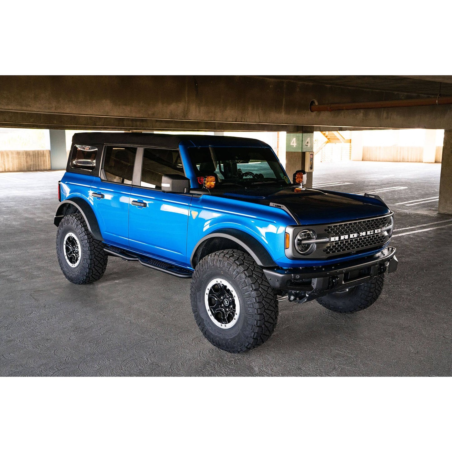 DV8 Off-Road 2021-2024 Ford Bronco | OE Plus 4-Door Side Steps C3| SRBR-02