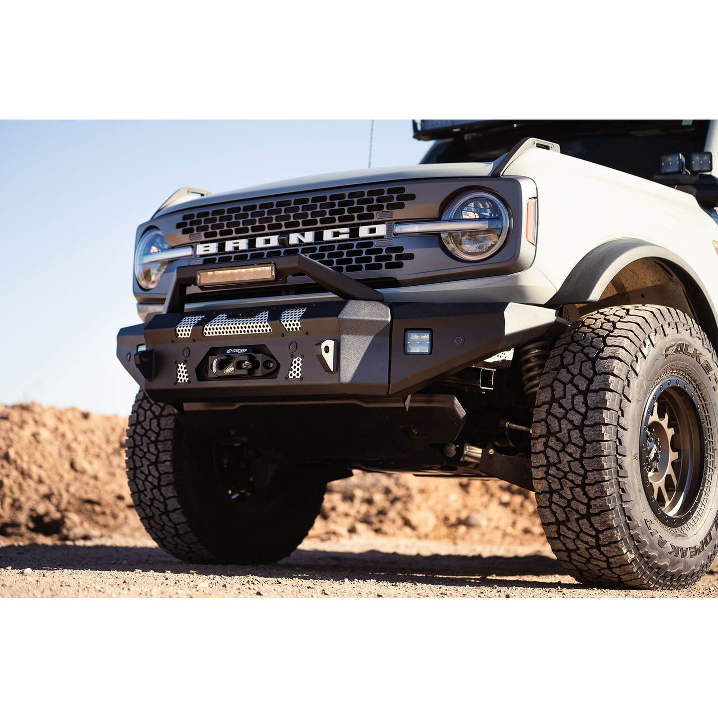 DV8 Off-Road 2021-2024 Ford Bronco | MTO Series Winch Front Bumper C3| FBBR-01