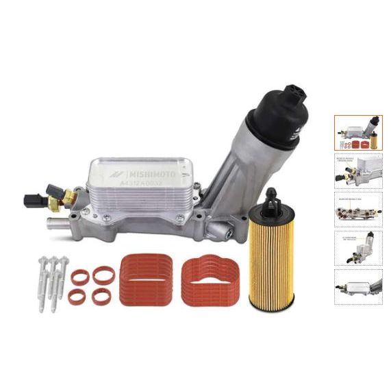 Mishimoto | Oil Filter Conversion Kit Fits Wrangler JK 3.6L/3.2L Pentastar Engines | MMOFH-JK-12