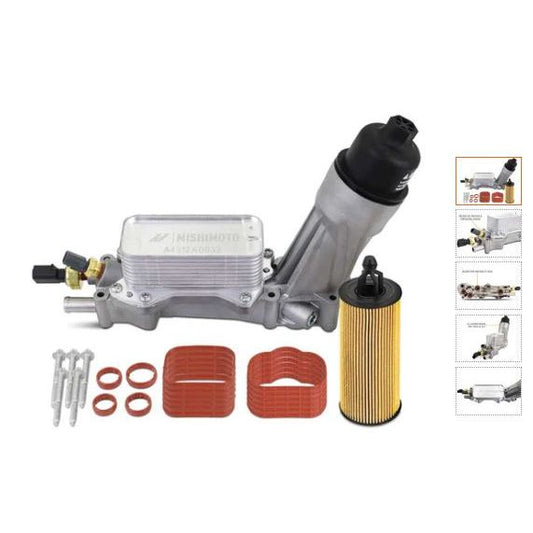 Mishimoto | Oil Filter Conversion Kit Fits Wrangler JK 3.6L/3.2L Pentastar Engines | MMOFH-JK-12