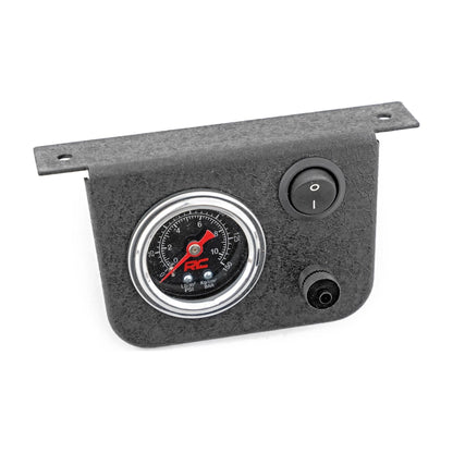Rough Country Onboard Air Bag Compressor Kit w/Gauge I 10100