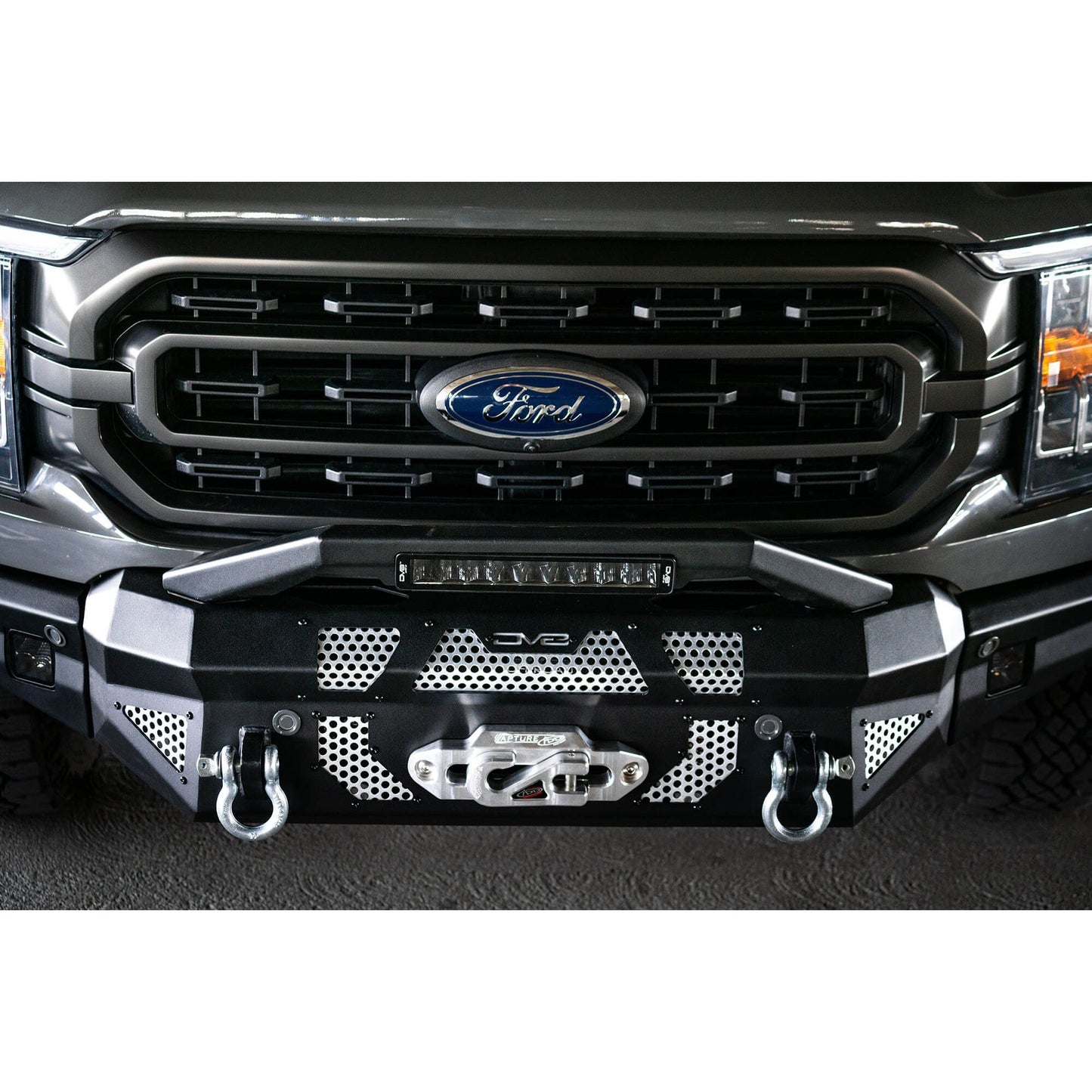 DV8 Off-Road Bull Bar with LED Light Bar Mount | For MTO Series Front Bumpers C3| LBUN-01