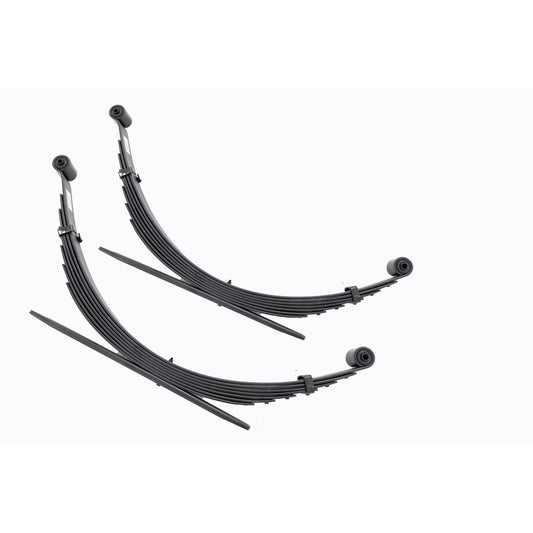 ROUGH COUNTRY Rear Leaf Springs | 8" Lift | Pair | Ford F-250/F-350 Super Duty 4WD (99-07) | 8072Kit