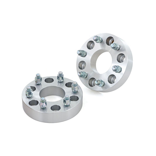 ROUGH COUNTRY 1.5 Inch Wheel Spacers | 6x5.5 | Chevy/GMC 1500 Truck & SUV | 1160