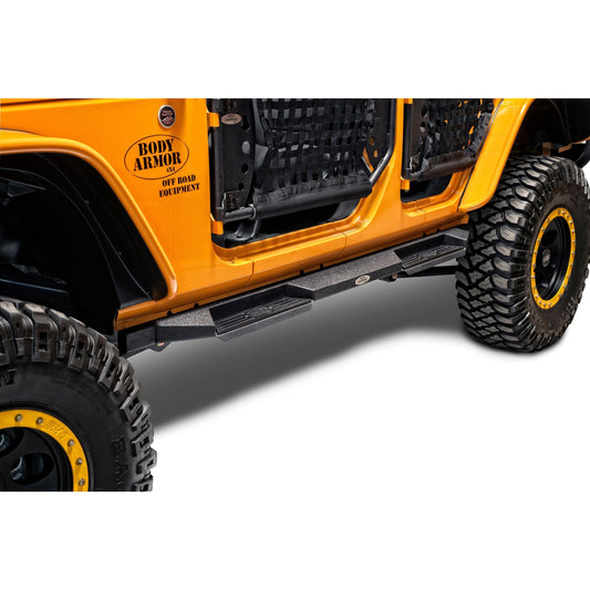Body Armor 4x4 2007-2018 JEEP WRANGLER JK 4 DOOR SIDE STEPS ROCKSTEPS JK-4123