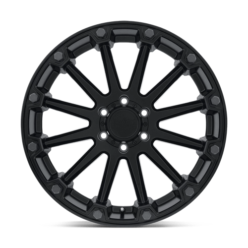 Black Rhino Hard Alloys PINNACLE SEMI GLOSS BLACK W/ GUNMETAL BOLTS