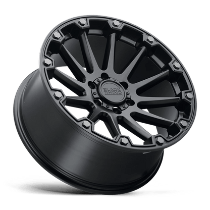 Black Rhino Hard Alloys PINNACLE SEMI GLOSS BLACK W/ GUNMETAL BOLTS