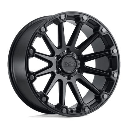 Black Rhino Hard Alloys PINNACLE SEMI GLOSS BLACK W/ GUNMETAL BOLTS